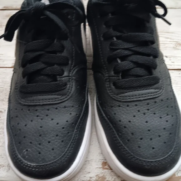 Nike Court Vision Low Black - Picture 2 of 4
